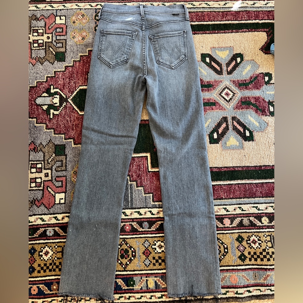 MOTHER Pixie Dazzler Ankle Fray Jeans - Picture 6 of 9